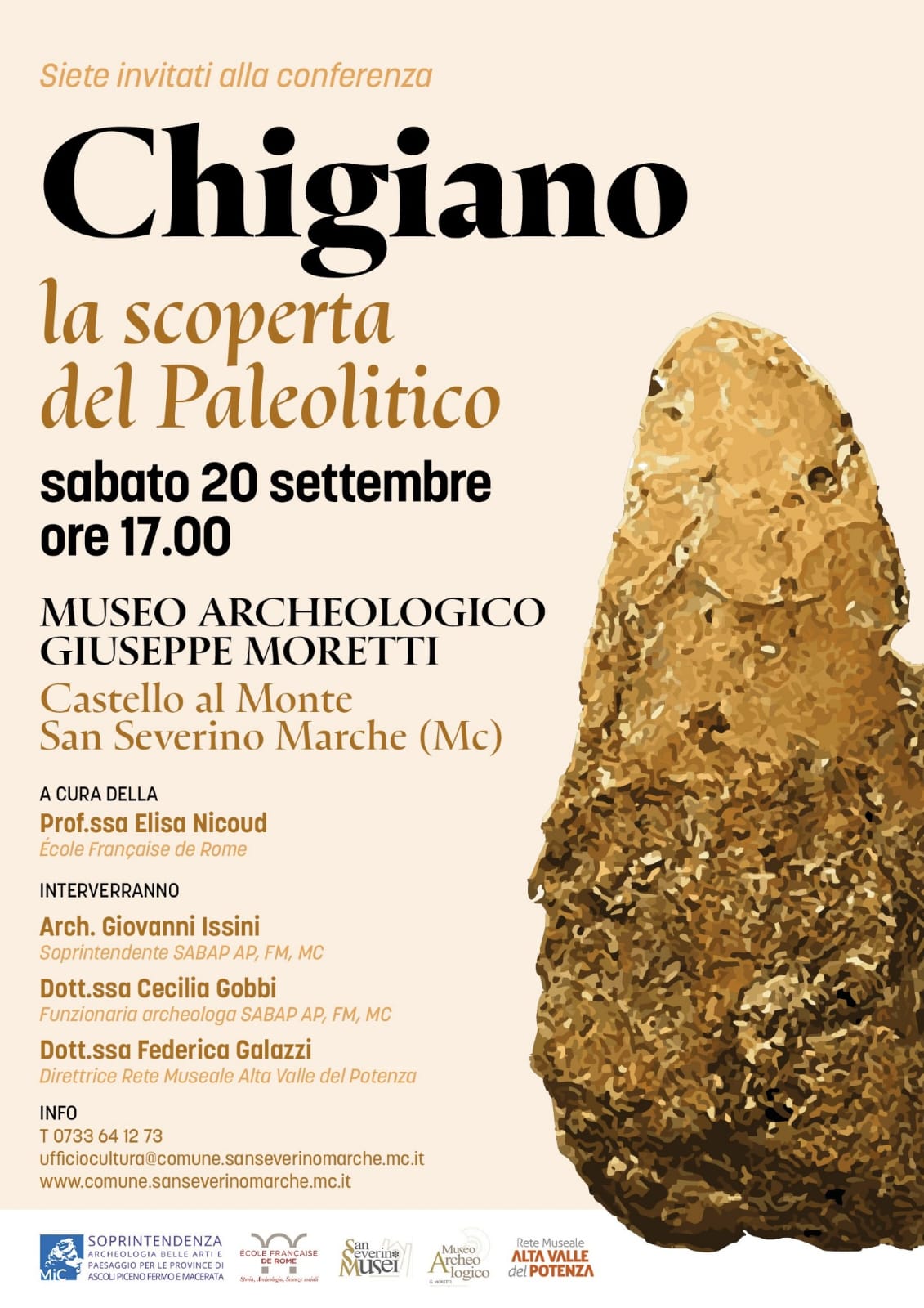 Chigiano_la scoperta del paleolitico 20.09.2025 Chigiano_la scoperta del paleolitico 20.09.2025